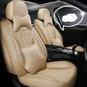 Leather Seat Cover With Class Milk