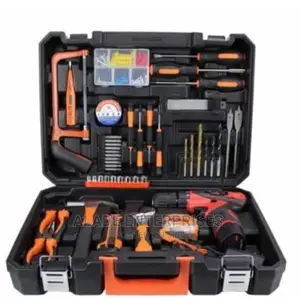 Tool Boxes With 12v Lithium Cordless Drill Machine