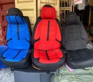 Leather Seat Cover R Power Red, Blue Black