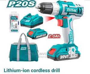 Total Cordless Ion-Lithium With 2.0ah Batteries