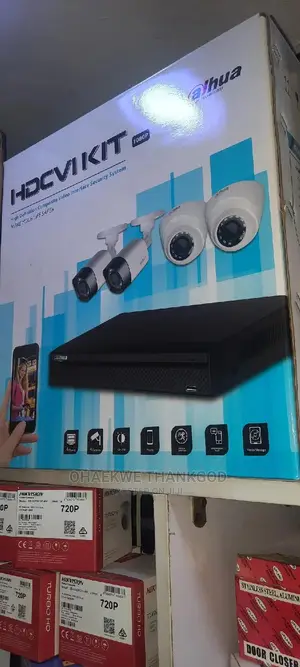 Combo Kits Dahua Analogue Camera 4channels