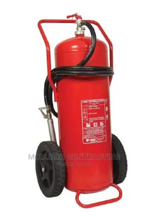 Angus 50kg Dcp Trolley Wheel Fire Extinguisher
