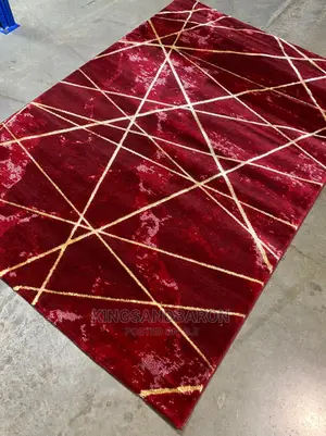 5x7fts Wine and Gold Turkey Center Rug(3x5,4x6,7x10,)