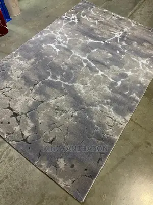 5x7fts Gray and Silver Turkey Center Rug(3x5,4x6,7x10,)
