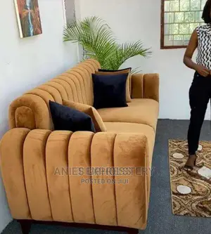 Modernr 7 Seater Living Room Fabric Made Sofa Chair.