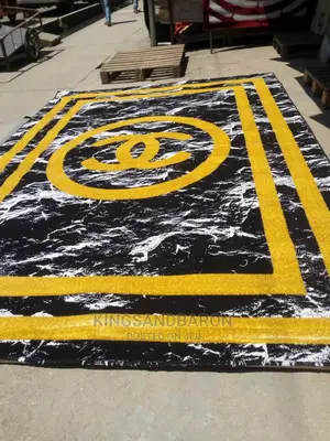 8x11fts Black Turkey Centre Rug (7×10)