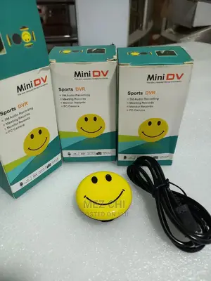 Smiley Face Hidden Camera With Audio and Video