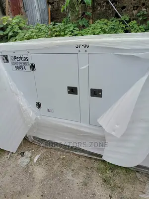 50 Kva DIESEL Generator - Perkins Engine- 3 Phase -White