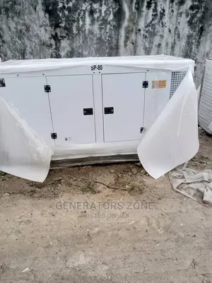 Rugged 80kva Soundproof Diesel Generator Perkins