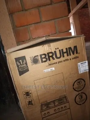 Bruhum Gas Cooker With One Year Warranty Brand New