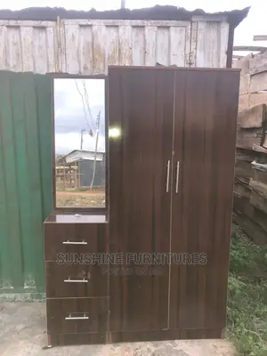 2doors Wardrobe With Dressing Mirror