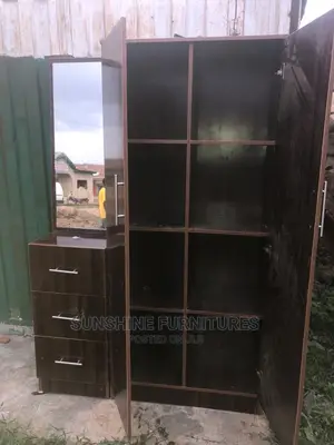 2doors Wardrobe With Dressing Mirror