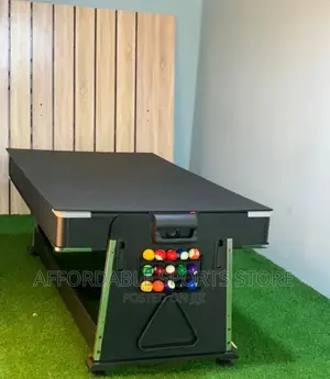 7ft New 4in1 Snooker With Accessories and Dining Table