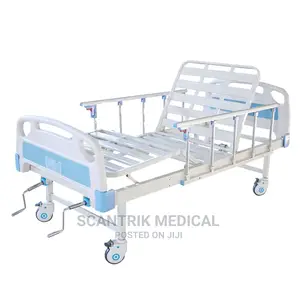 Comfortable Safety Double Crank Hospital Bed