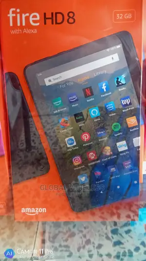 New Amazon Fire HD 8 32 GB Black