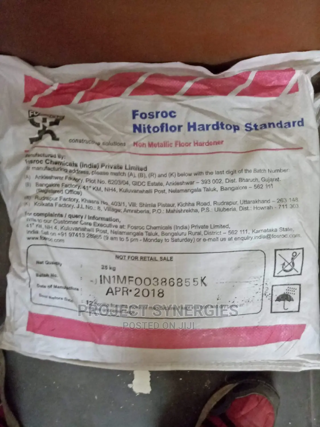 Nitrotop Hardtop- Concrete Surface Hardner