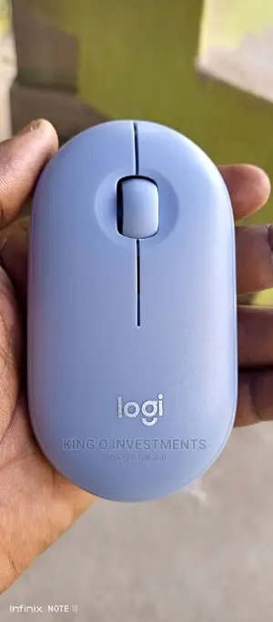 Logitech Pebble Slim Mouse, Bluetooth and Wireless Dongle