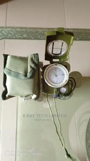 Army Green Prismatic Compass