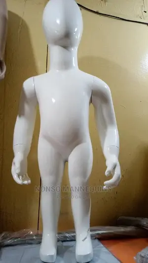 Age 1 to 2 Years Glossy White Kids Mannequins