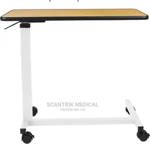 Portable Height Quality Adjustable Over Bed Table