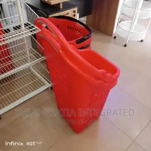 Shopping Basket With Wheels