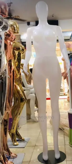 Size 10 Body Plastic White Detachable Waist Mannequin