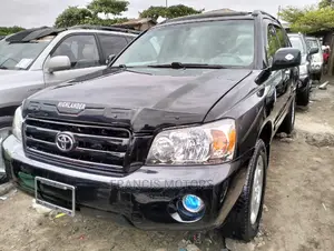 Toyota Highlander Limited V6 2005 Black