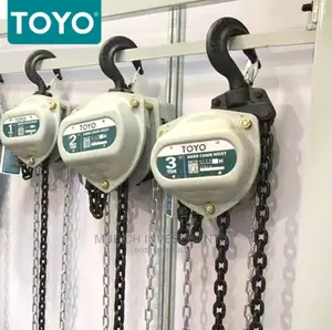 Toyo 3 Ton X 6meter Manual Lifting Hoist Chain Pulley Block