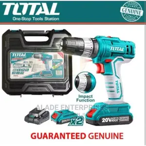 Total Li-Ion Cordless Impact Drill - 20v / P20s - Tidli20012