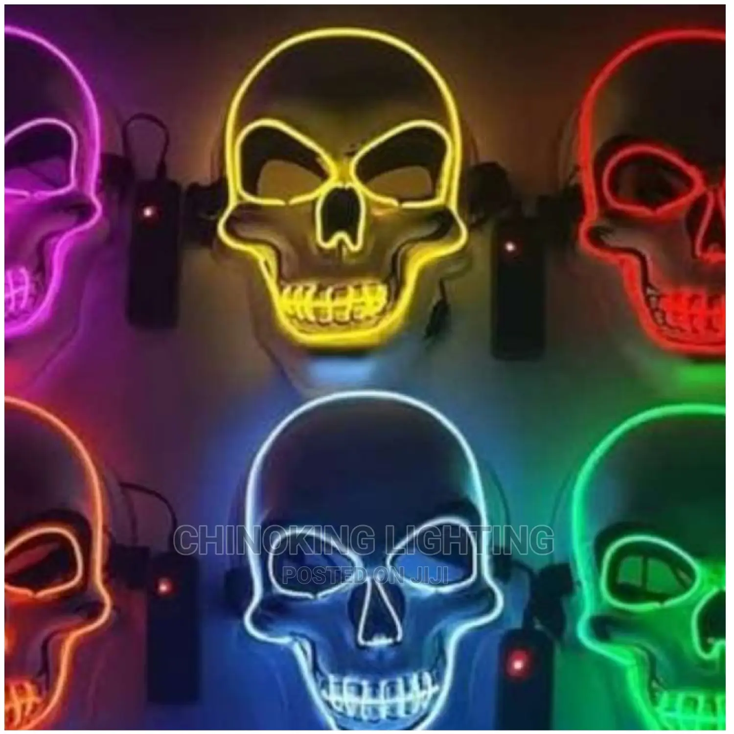 LED Horror Facemask