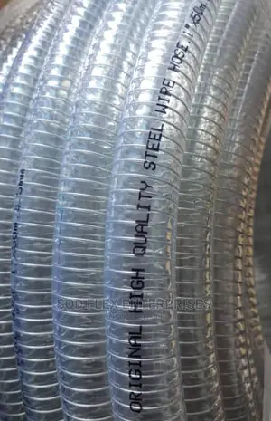 1" Transparent Wire Hose