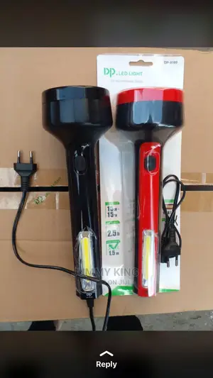 Dp Led Rechargeable Flashlight (Long Range Searchlight)