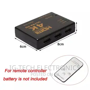 HDMI Selector 5X1, 3X1