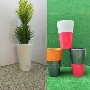 Quality 45cm Cone Fiberglass Flower Vase for Sale|Abuja