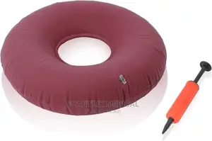 Medical Inflatable Ring Donut Seat Cushion With Air Pump