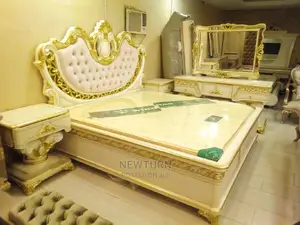 Pure Turkey Royal Bed With Wardrobe.