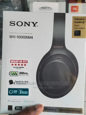 New Sony Wireless Headset Stereo Wh-1000xm4