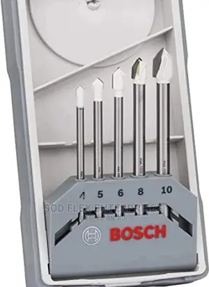 Set of Bosch Tile Bit