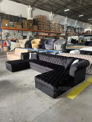 U Shape Chesterfield Sofa