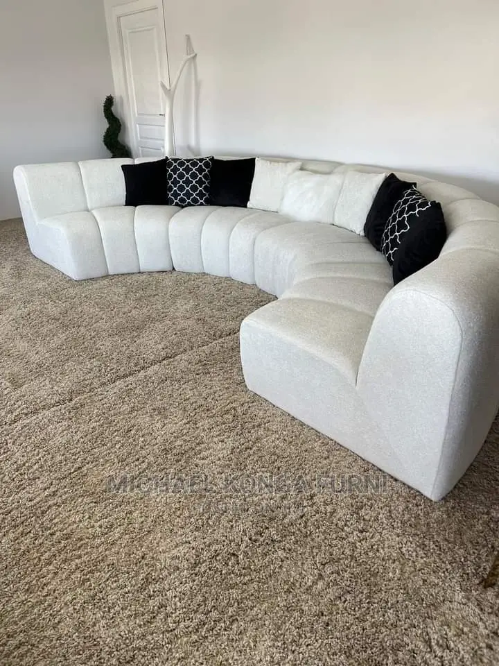 Beautiful Curved Sofas