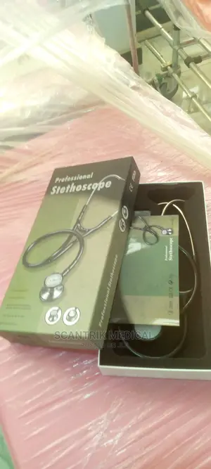 Portable Stainless Steel Dual Head Stethoscope