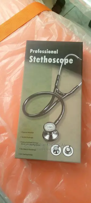 Quality Stethoscope for Doctors and Students- Black