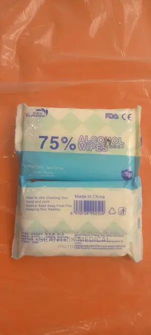 Alcohol Hand Sanitizer Wipes Antibacterial