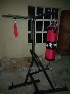 Punching Bag Stang With Punch Bag
