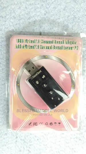Usb Visual 7.1 Channel Sounds Card Adapter