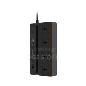 Porodo Multifunction Socket Pd 35 With Phone Stand Digital