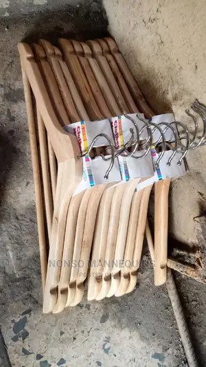 Neat Brand New Wooden Clothes Hangers