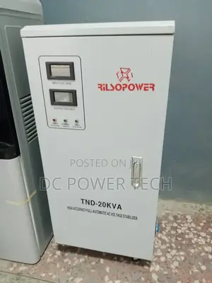 20kva Single Servo Stabilizer With 18 Months Warranty