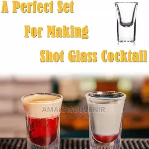 6 Piece Tequila Shot Glass Cup