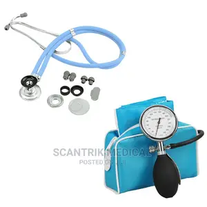 Home Blood Pressure Cuff Kit With Manual Sphygmomanometer